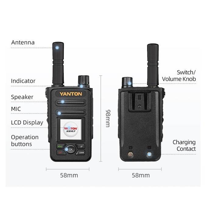 200 Mile Range Walkie Talkie