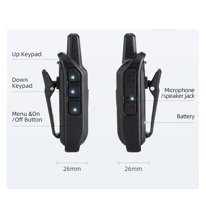 Free License 0.5 W Two Way Radio